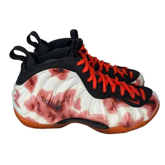Nike Air Foamposite One Thermal Map Men's 8 US Basketball Shoes 575420-600 PRM - Picture 4 of 10